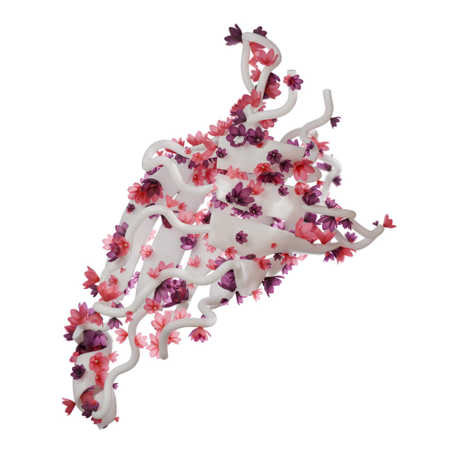 Cover image: Aurum Helix — archaeal histone polymer rendered as high-carat gold
