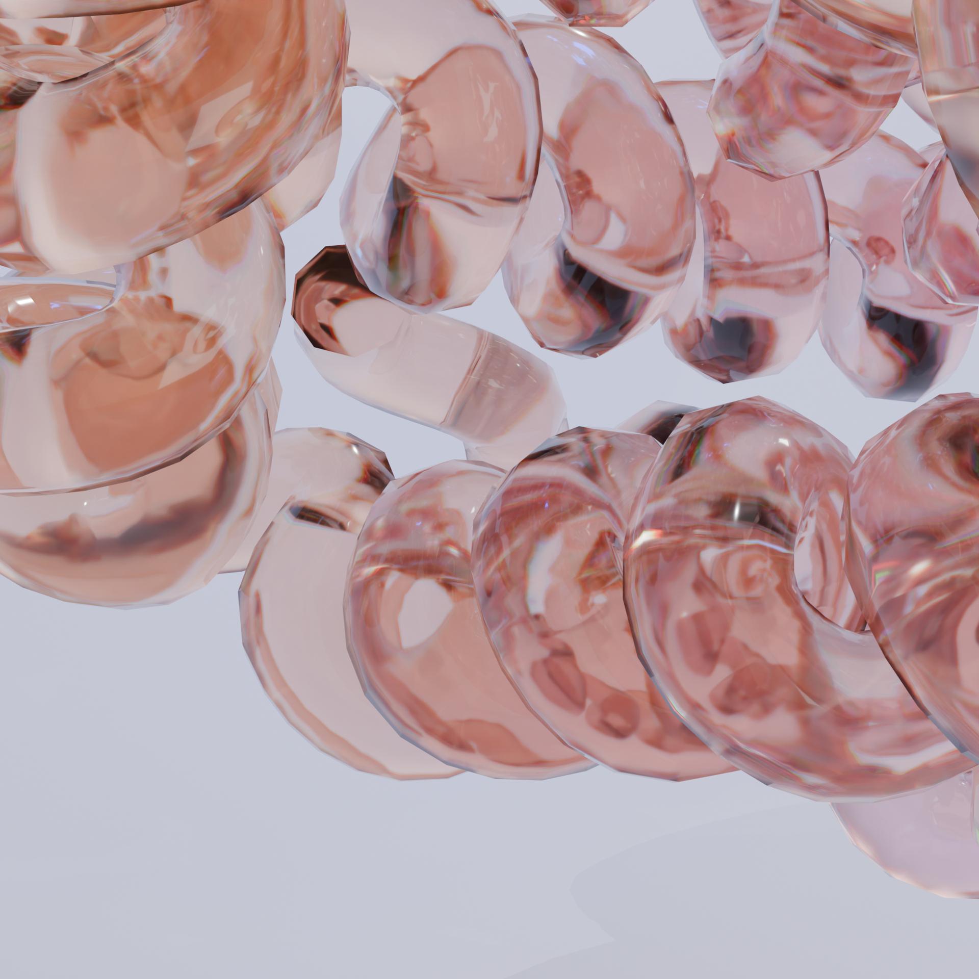 Haemoglobin in Clear Glass